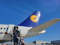 Flug mit Lufthansa nach Neapel