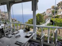 Blick vom Restaurant in Montepertuso/Amalfiküste/Italien