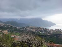 Blick auf Ravello von Scala/Amalfiküste/Italien