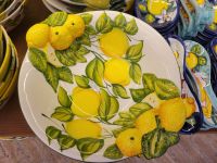 Keramik in Amalfi/Zitronenmotiv/Italien 