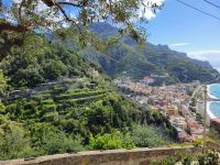 Zitronenweg/Blick auf Maiori/Amalfiküste/Italien