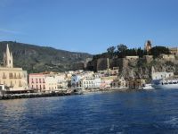 Abfahrt von Marina Corta nach Vulcano