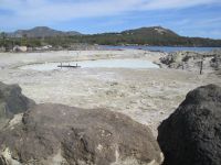 Schlammbad auf Vulcano