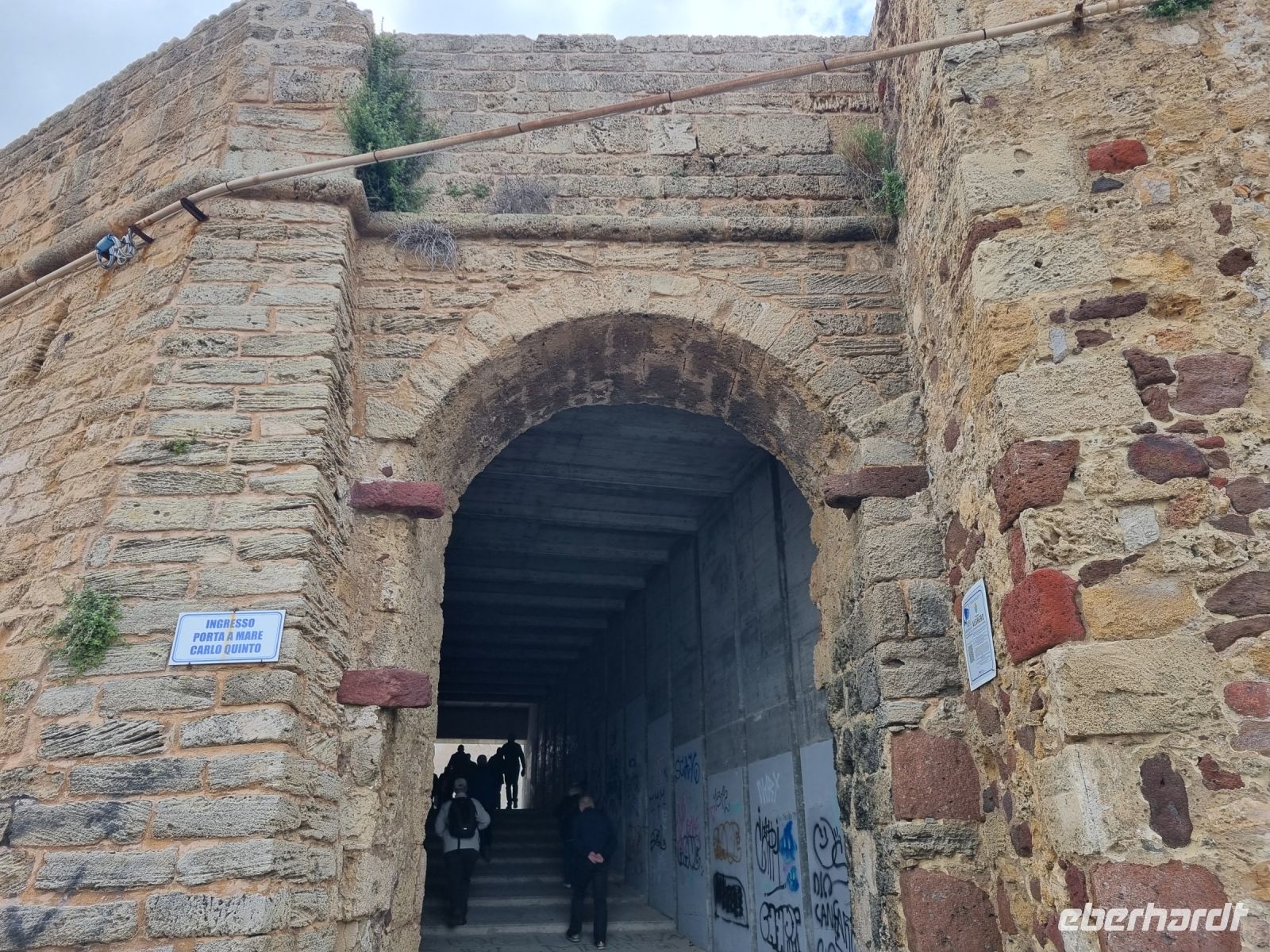 Alghero - Tor zur Altstadt (Porta a mare Carlo Quinto)