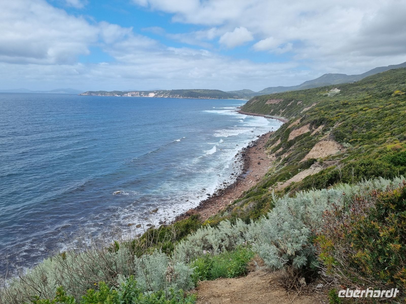 Fahrt entlang der Westküste von Alghero nach Bosa...