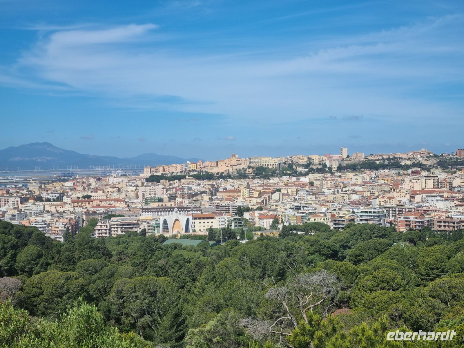Cagliari - Ausblick vom Monte Urpinu