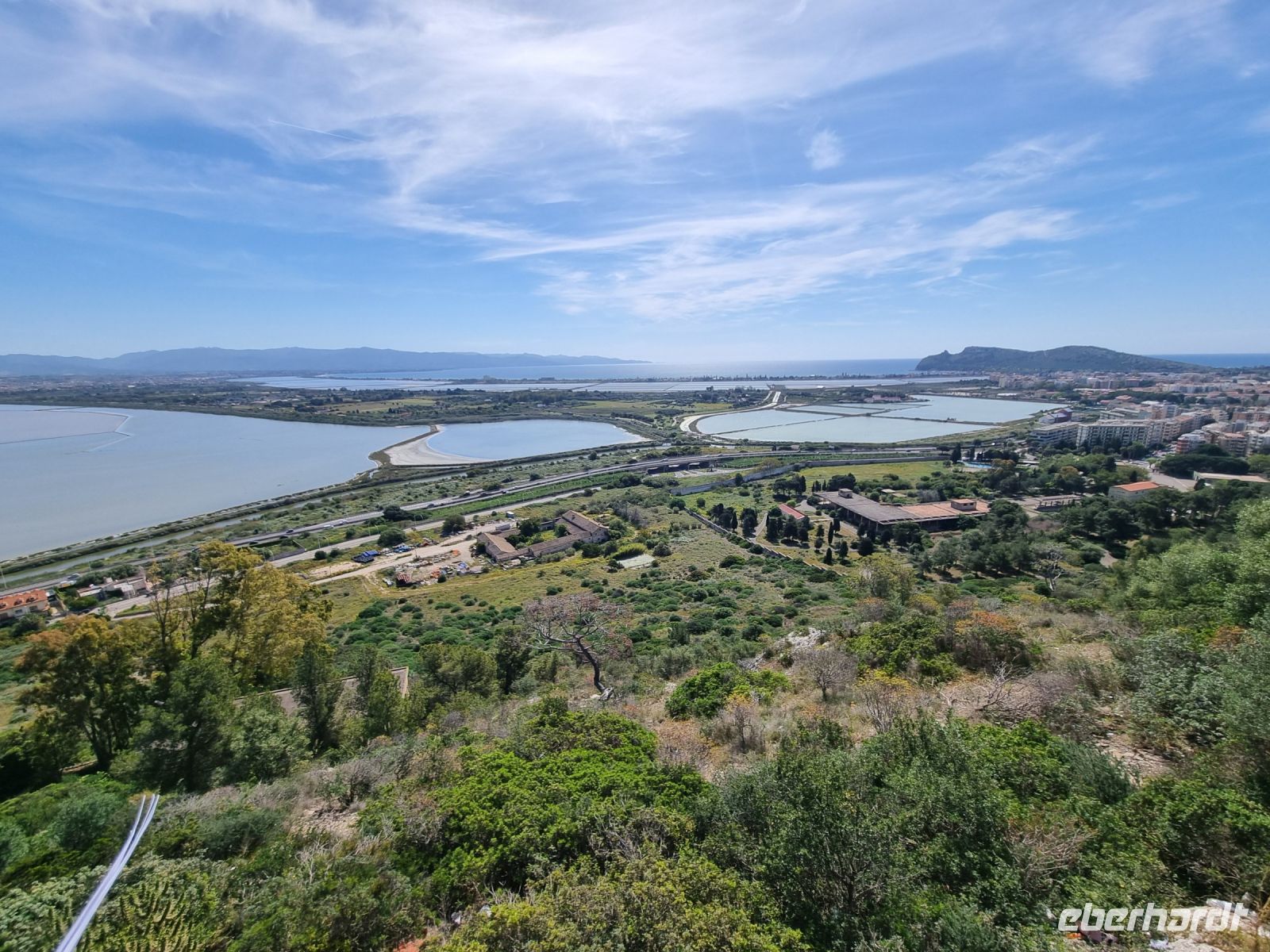 Cagliari - Ausblick vom Monte Urpinu