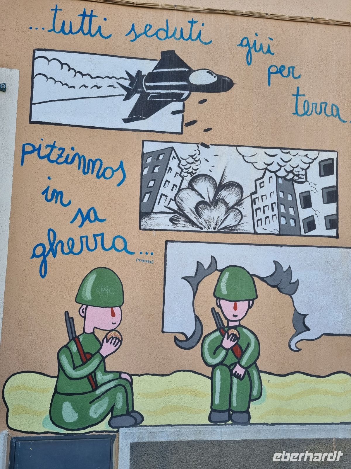 Orgosolo - Corso Repubblica (Wandmalereien 