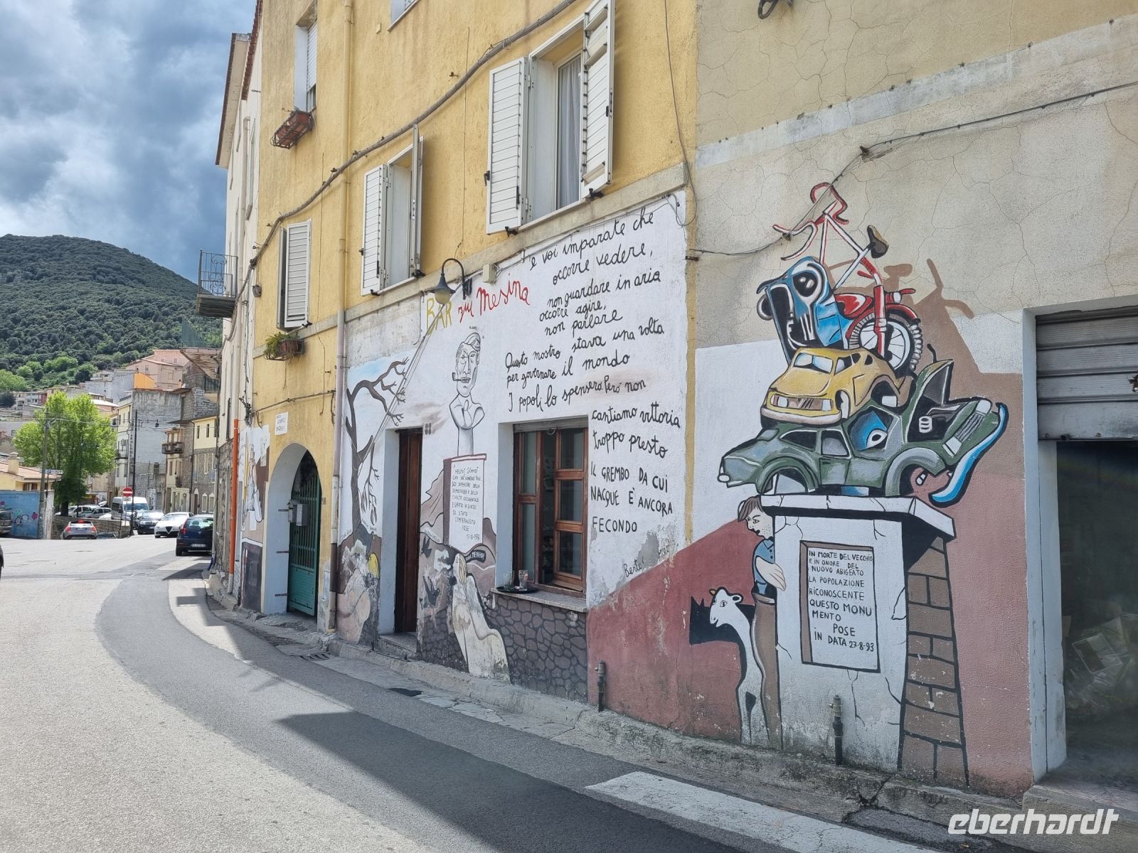 Orgosolo - Corso Repubblica (Wandmalereien 