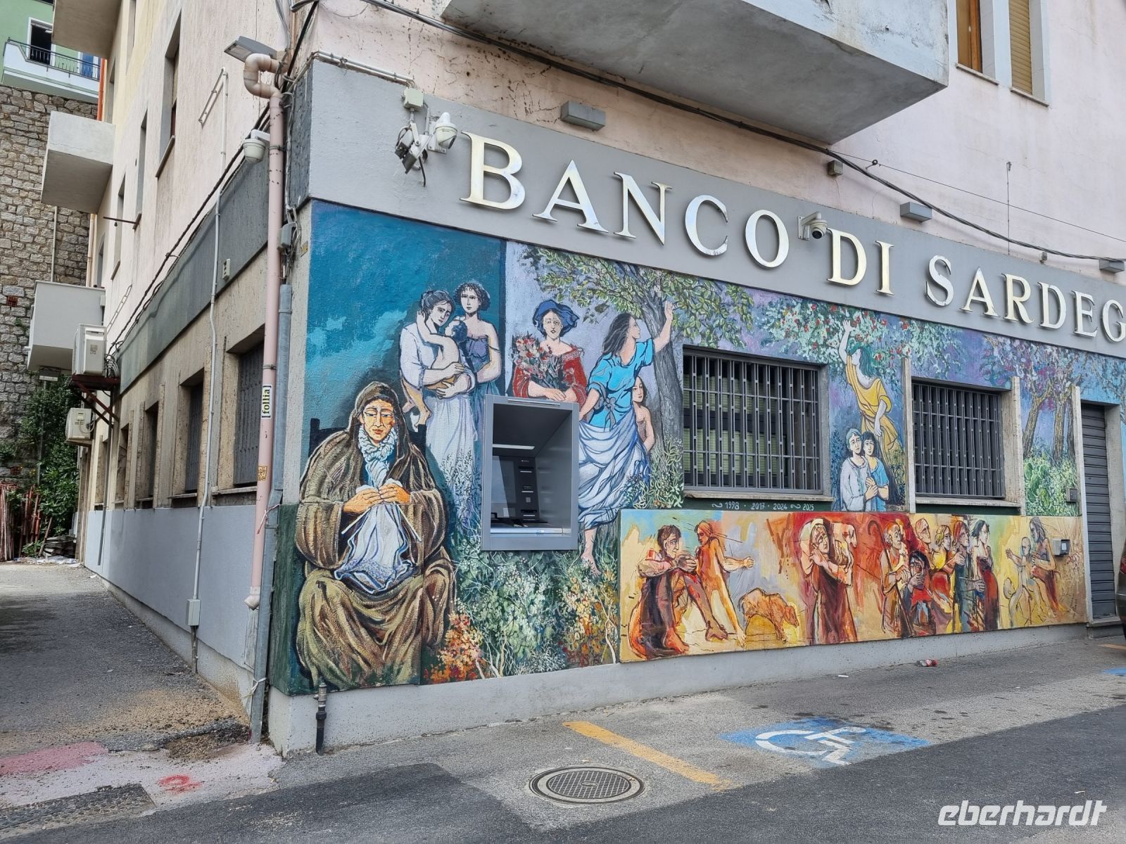 Orgosolo - Corso Repubblica (Wandmalereien 