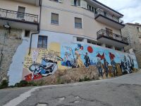 Orgosolo - Corso Repubblica (Wandmalereien 