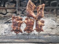 Hirtenessen bei Orgosolo - Spanferkel