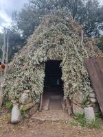 Hirtenessen bei Orgosolo (Hirtenhütte)