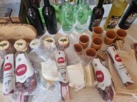 Hirtenessen bei Orgosolo (lokale Produkte zum Kauf...)