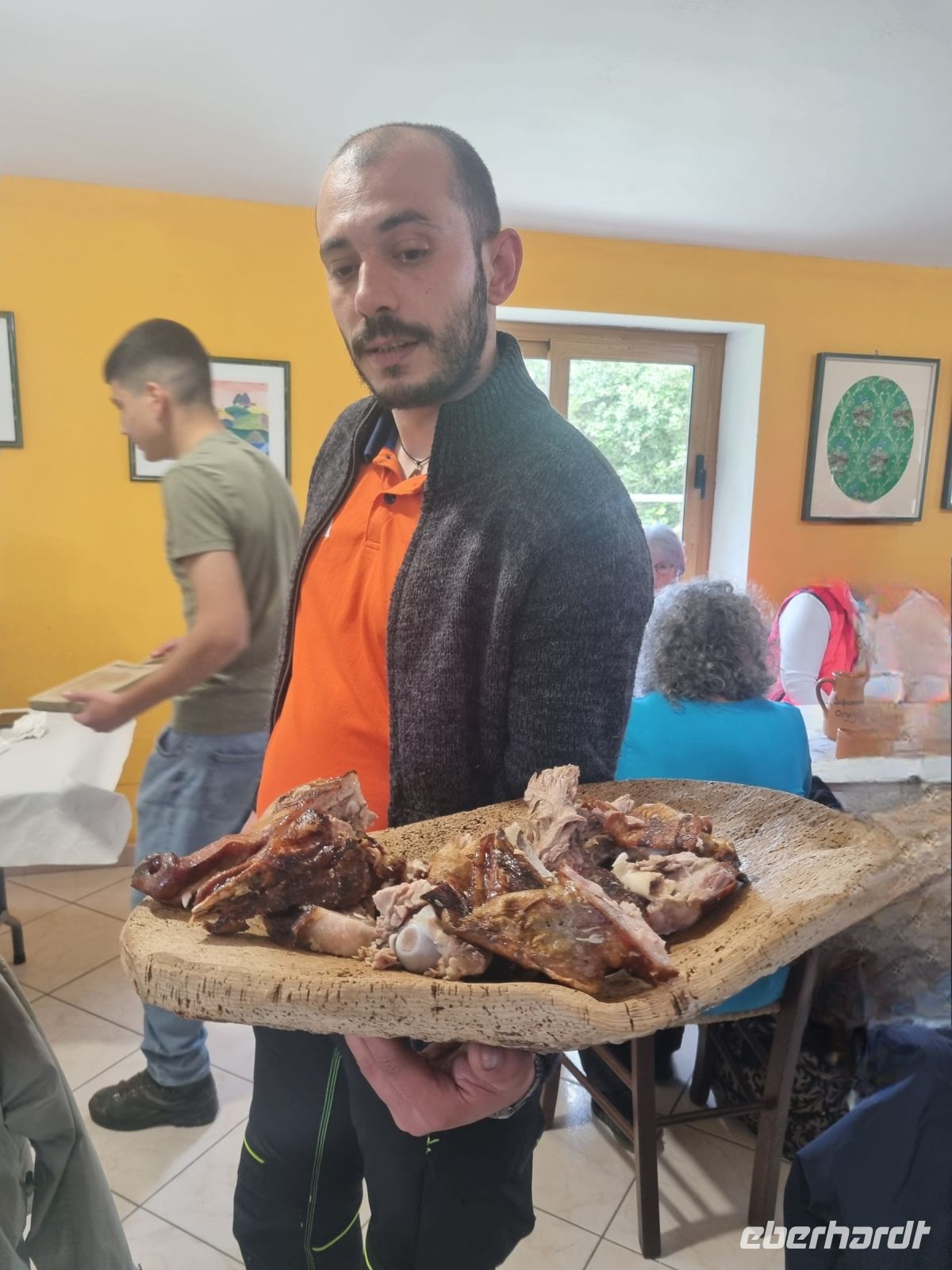 Hirtenessen bei Orgosolo 