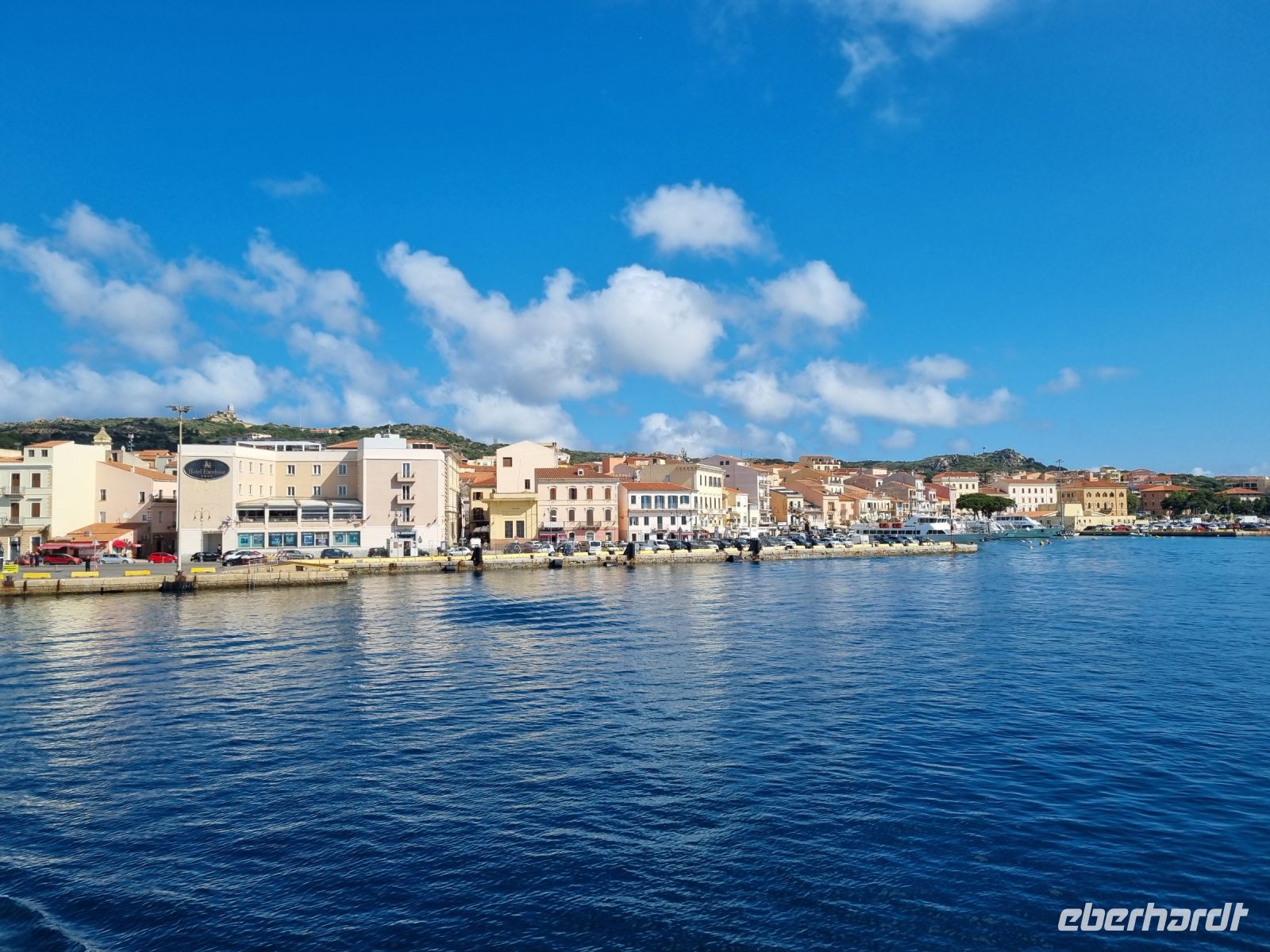 Ankunft auf der Insel La Maddalena 