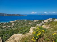 Panorama-Blick im westlichen Teil der Insel La Maddalena