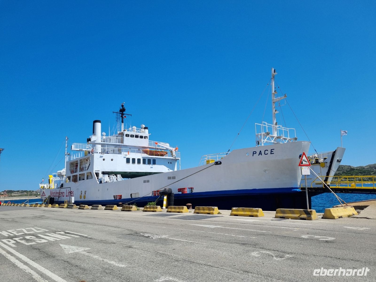 Fährschiff von La Maddalena nach Palau
