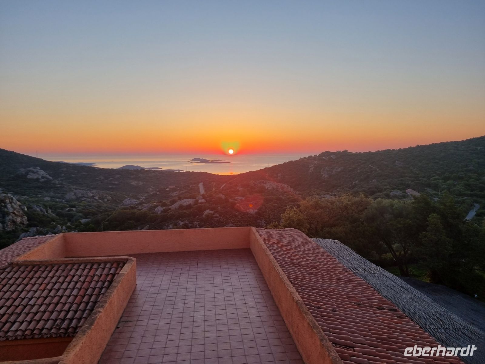 Sonnenaufgang vom Hotel 