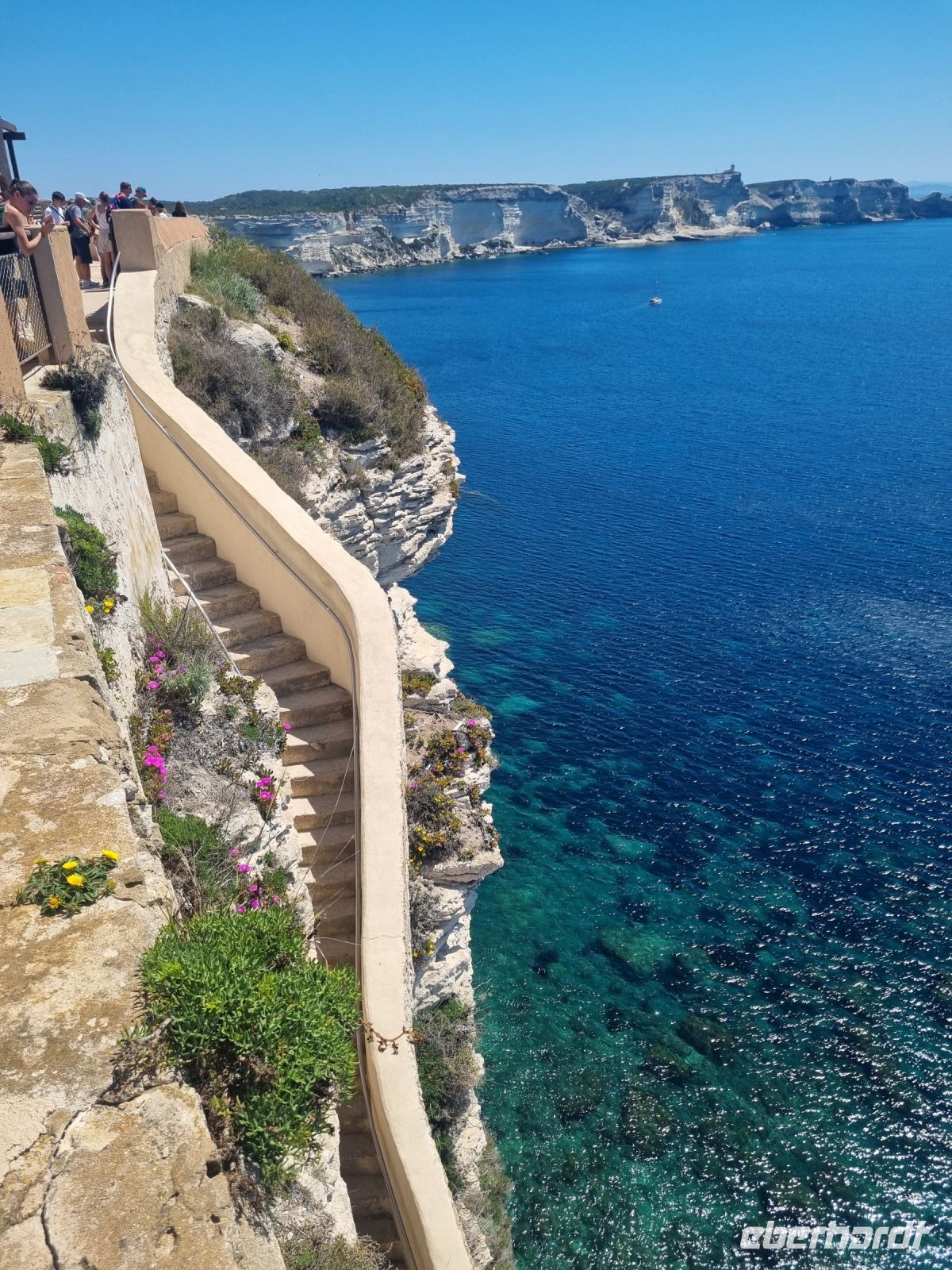 Bonifacio - Oberstadt (Treppe des Königs von Aragon)