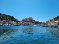 Bonifacio - Blick von der Unterstadt zur Zitadelle