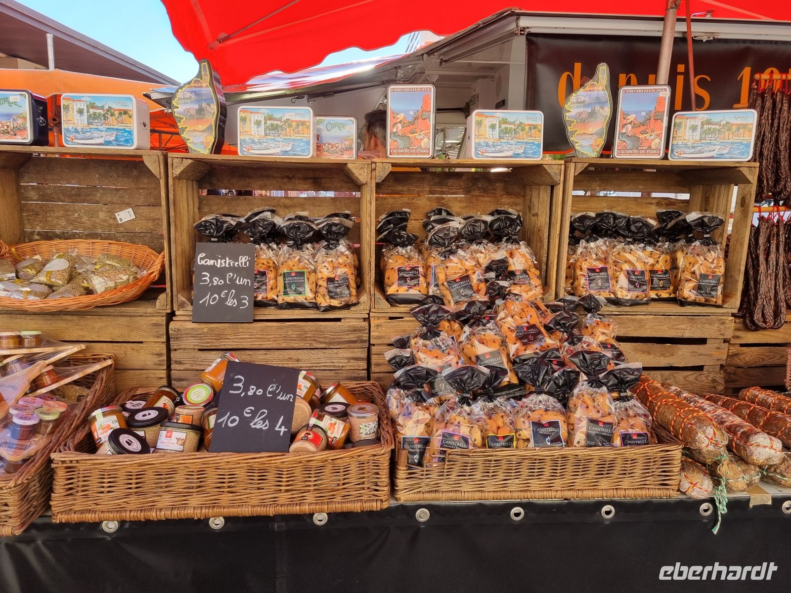 Ajaccio - Produkte auf dem Zentralmarkt