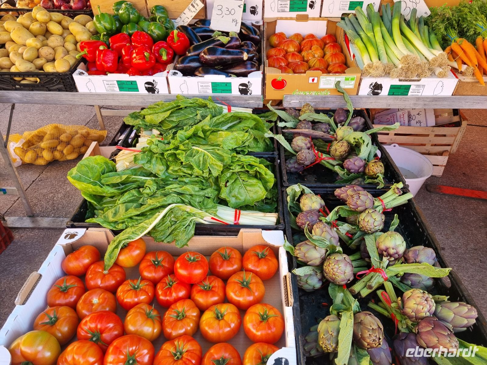 Ajaccio - Produkte auf dem Zentralmarkt