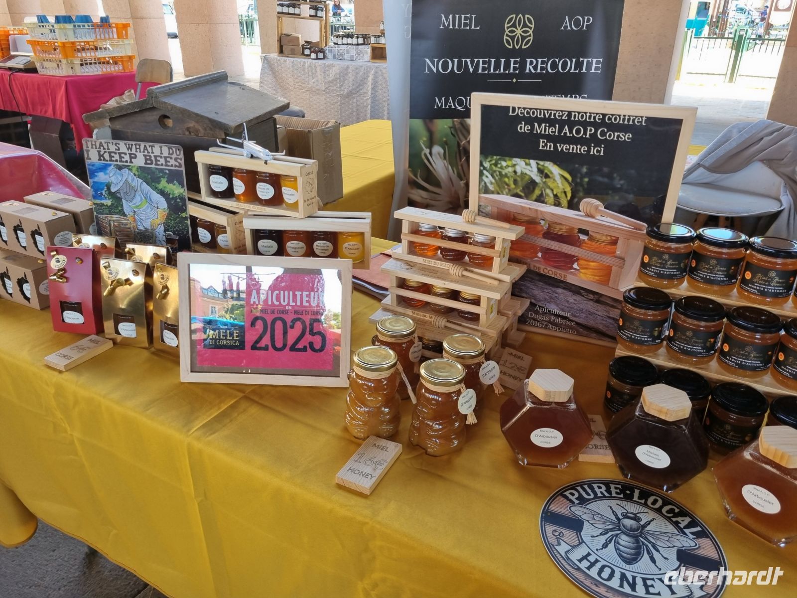 Ajaccio - Produkte auf dem Zentralmarkt