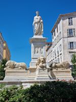 Ajaccio - Napoleonstatue  auf dem Place Foch