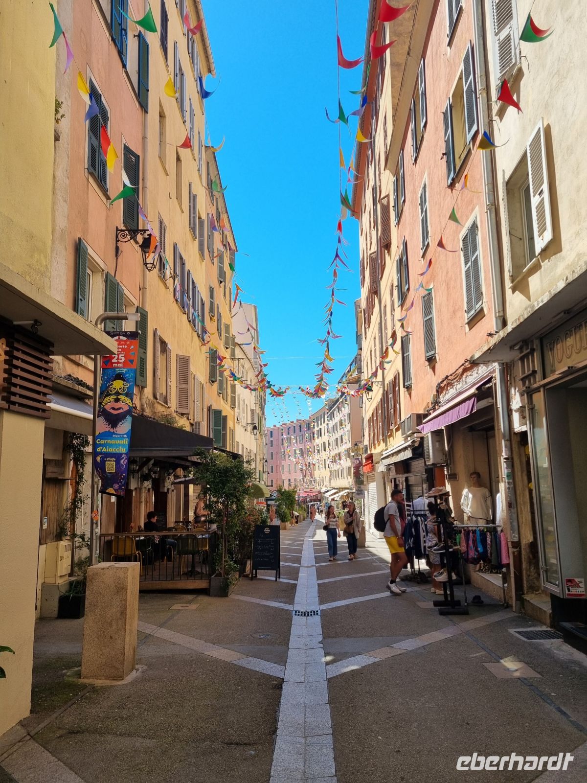 Ajaccio - Rue Cardinal Fesch (Fußgängerzone)