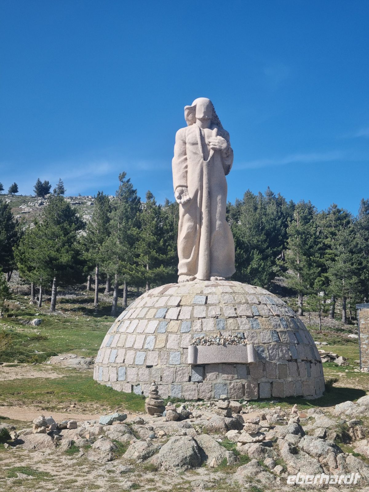 Col de Vergio - Christus-Statue