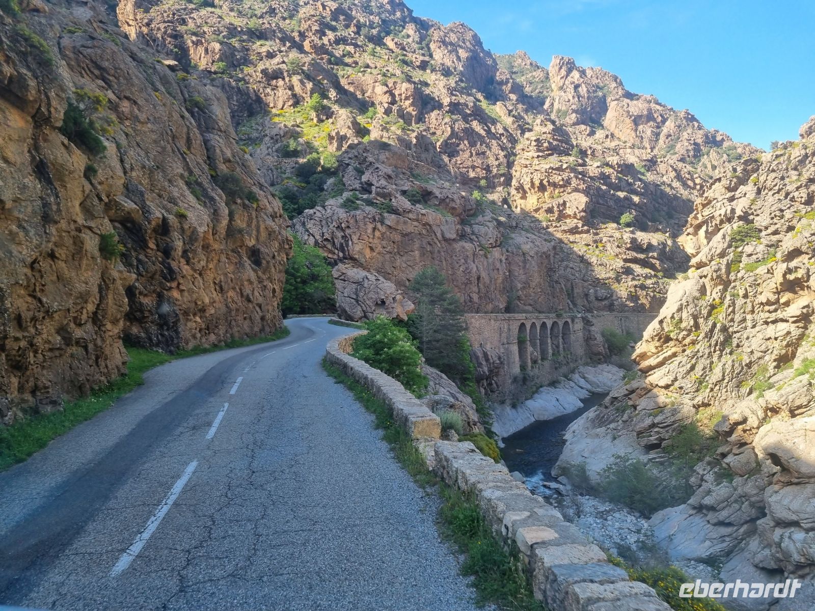 Schlucht des Golo-Flusses 