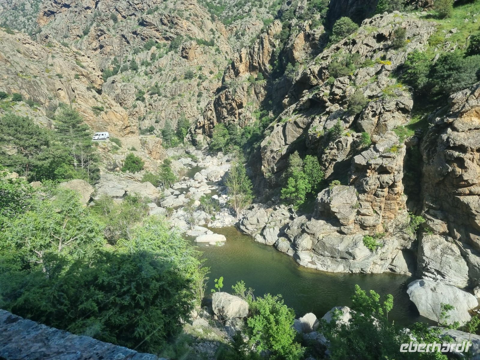 Schlucht des Golo-Flusses 