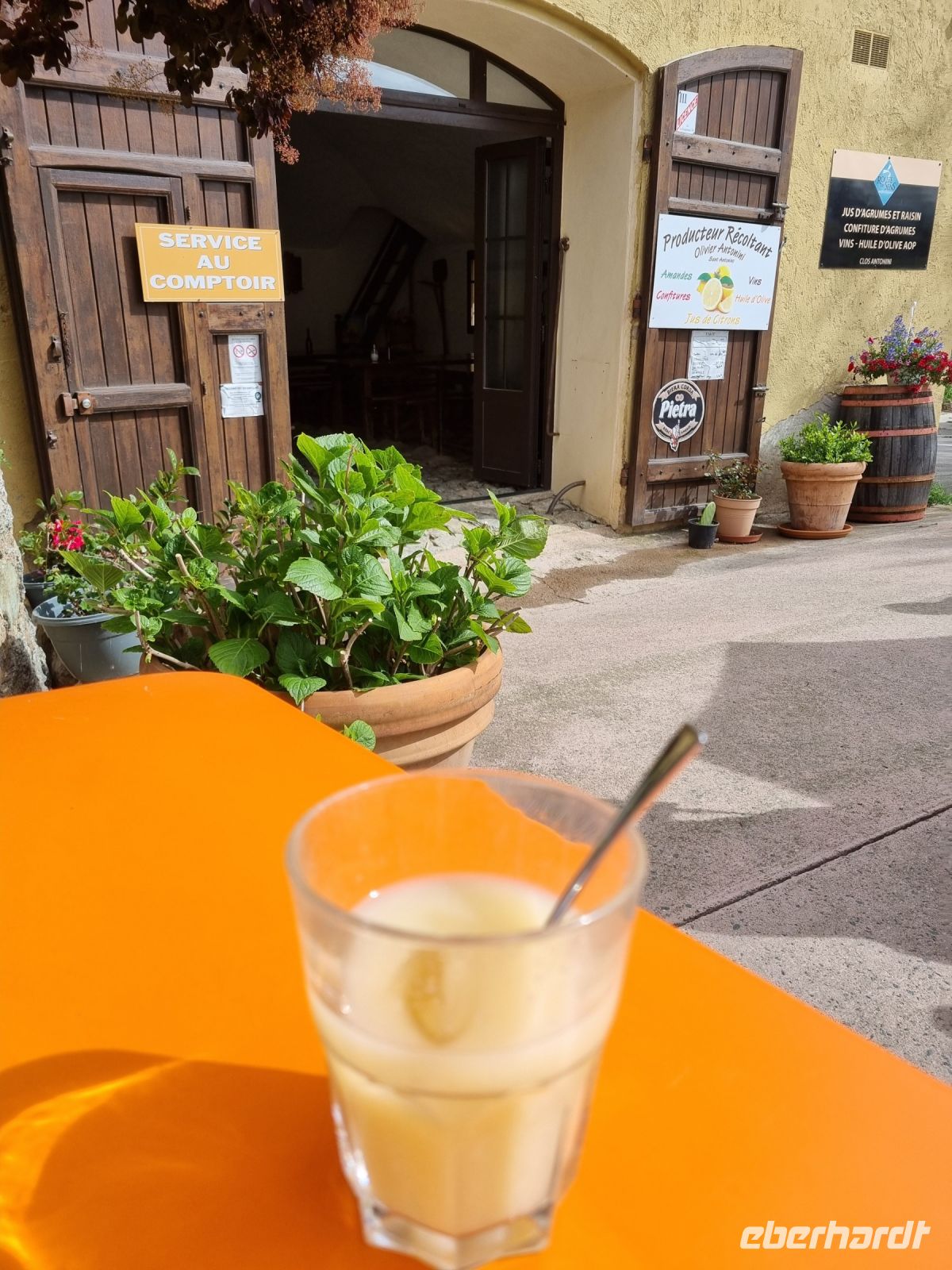 Balagne - Sant’Antonino (frischer Zitronensaft im 