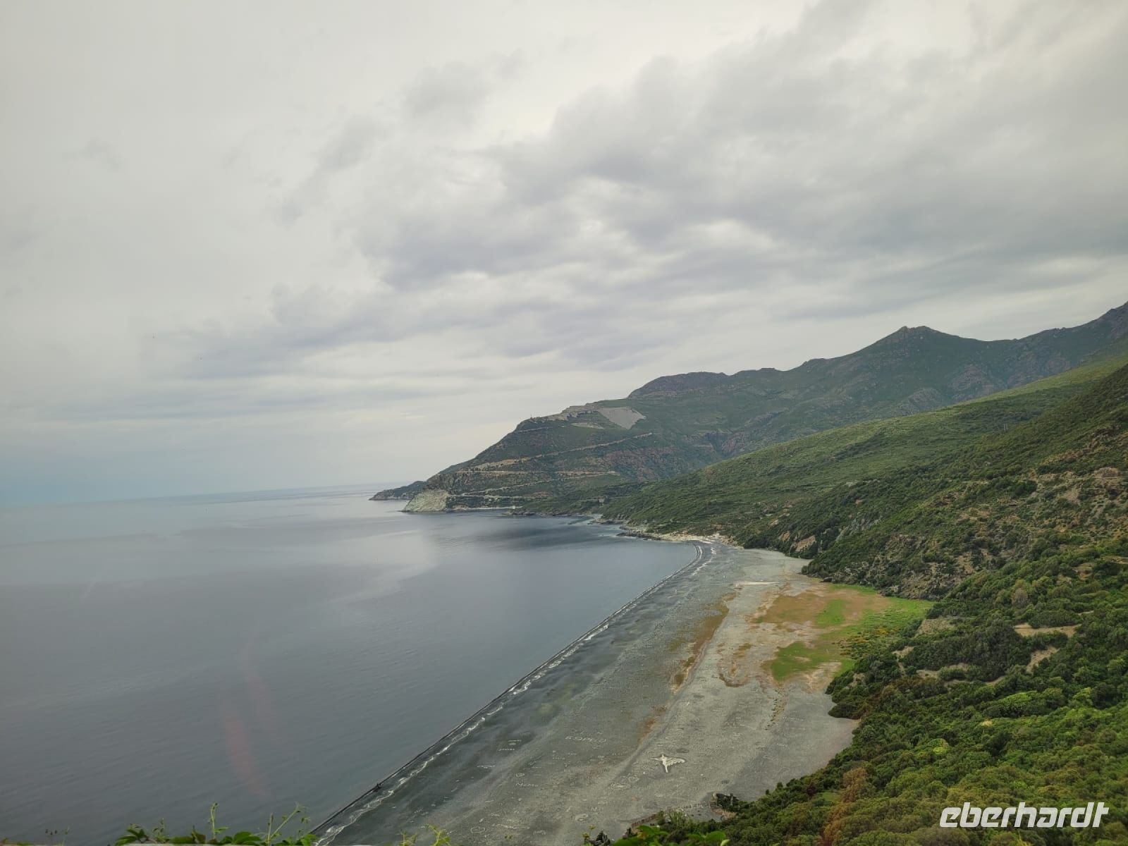 Cap Corse - Westküste (Strand von Nonza)