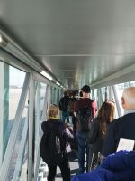 Frankfurt Flughafen - 17°C, leichte Brise, Frisur hält.......