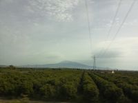 Auf dem Weg nach Piazza Armerina - Ätna in der Ferne....
