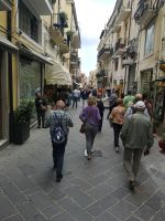 Die Strassen von Taormina