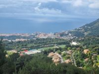 Fahrt von Toulon nach Rovereto... (Blick auf Monaco)