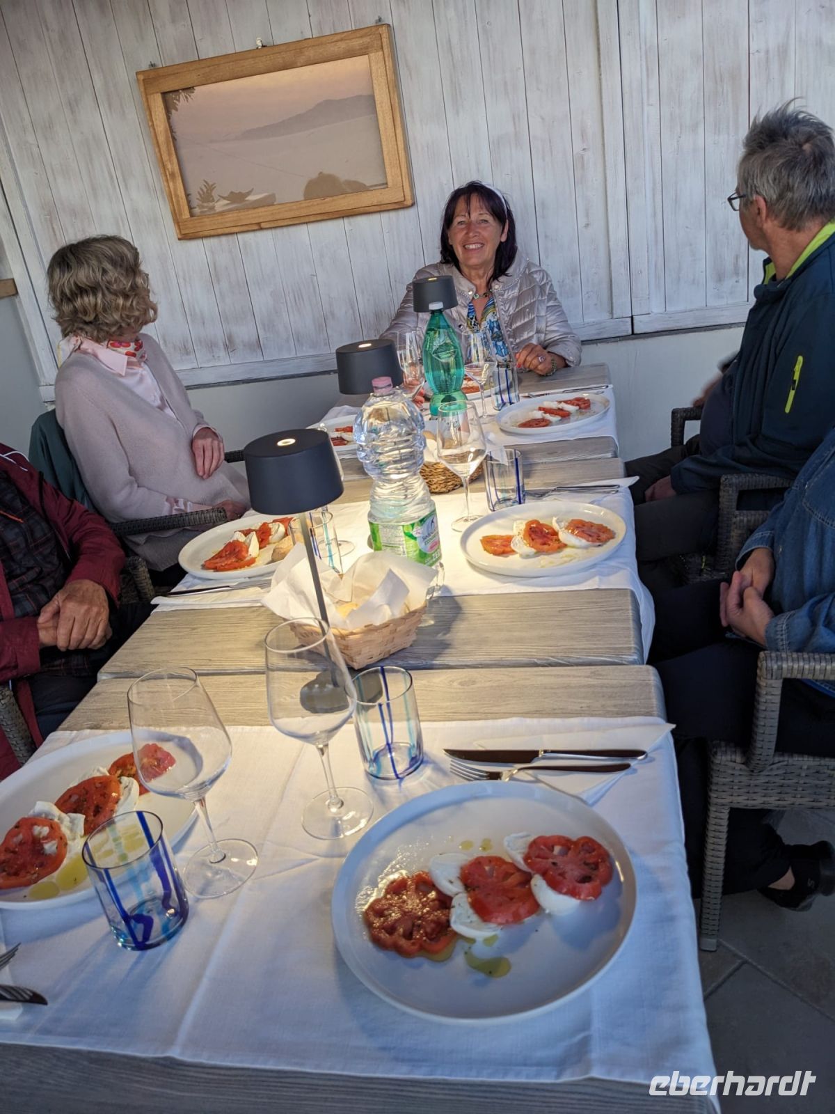 Abendessen bei einer capresischen Familie