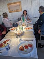 Abendessen bei einer capresischen Familie