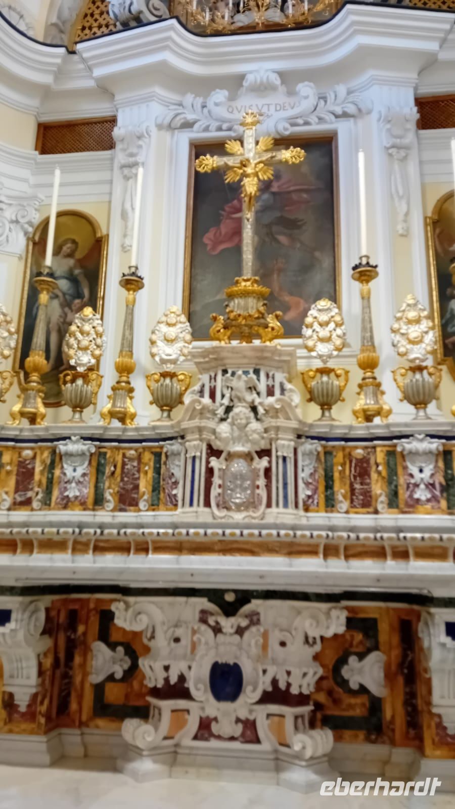 Altar in Kirche San Michele Anacapri