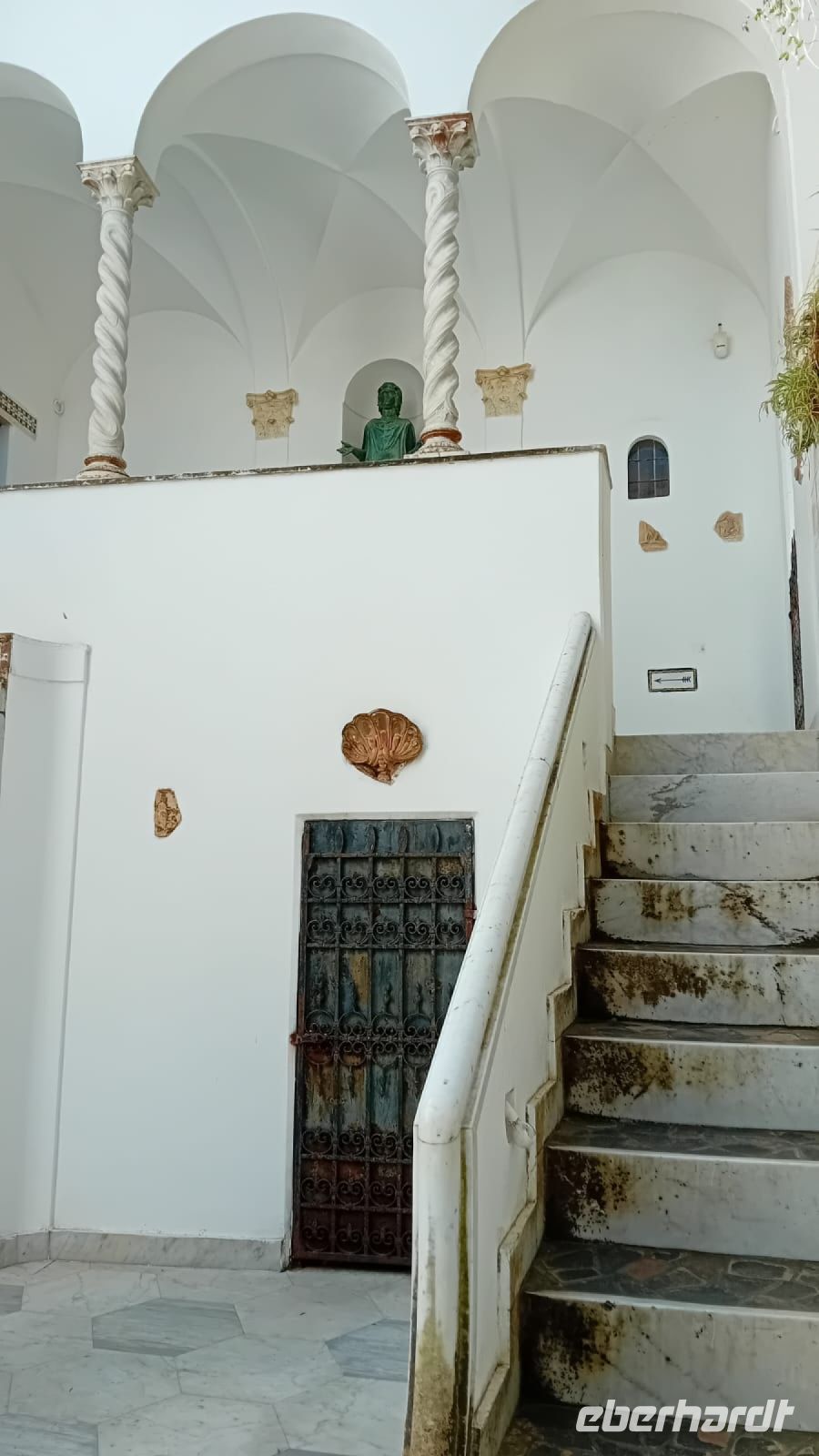 Villa San Michele Aufgang