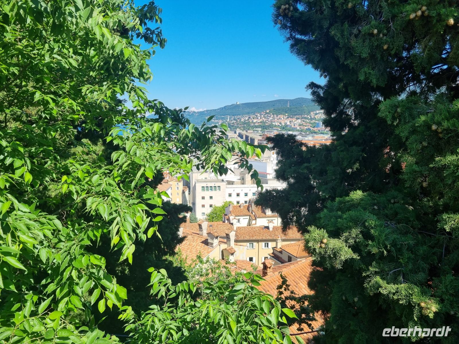 Triest - Ausblick vom San Giusto-Hügel 