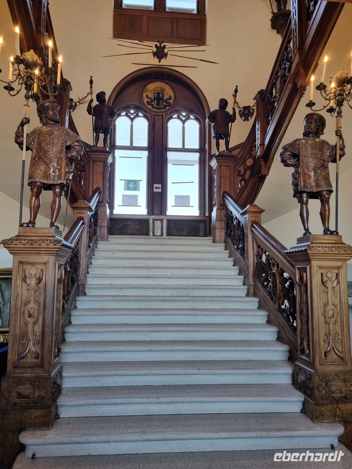 Triest - Schloss Miramare (Eingangshalle)