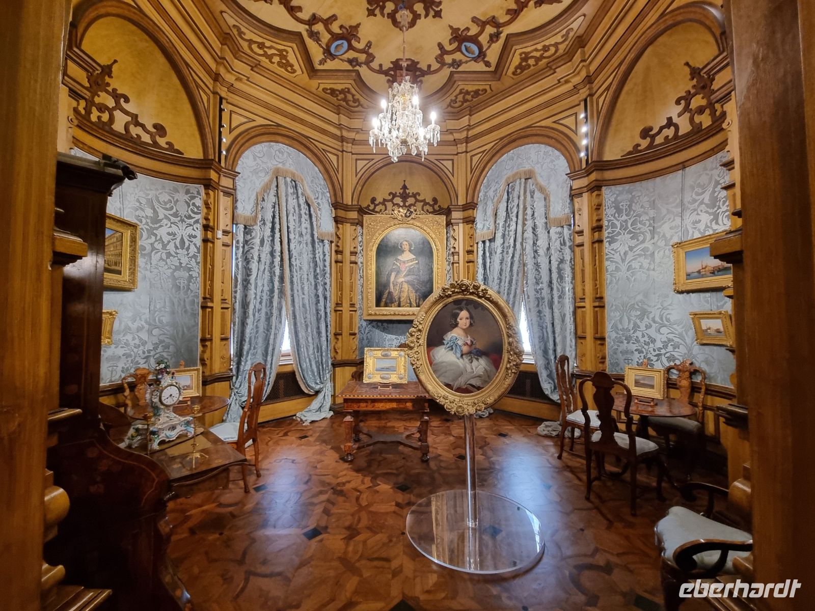 Triest - Schloss Miramare (Charlottes Wohnzimmer)