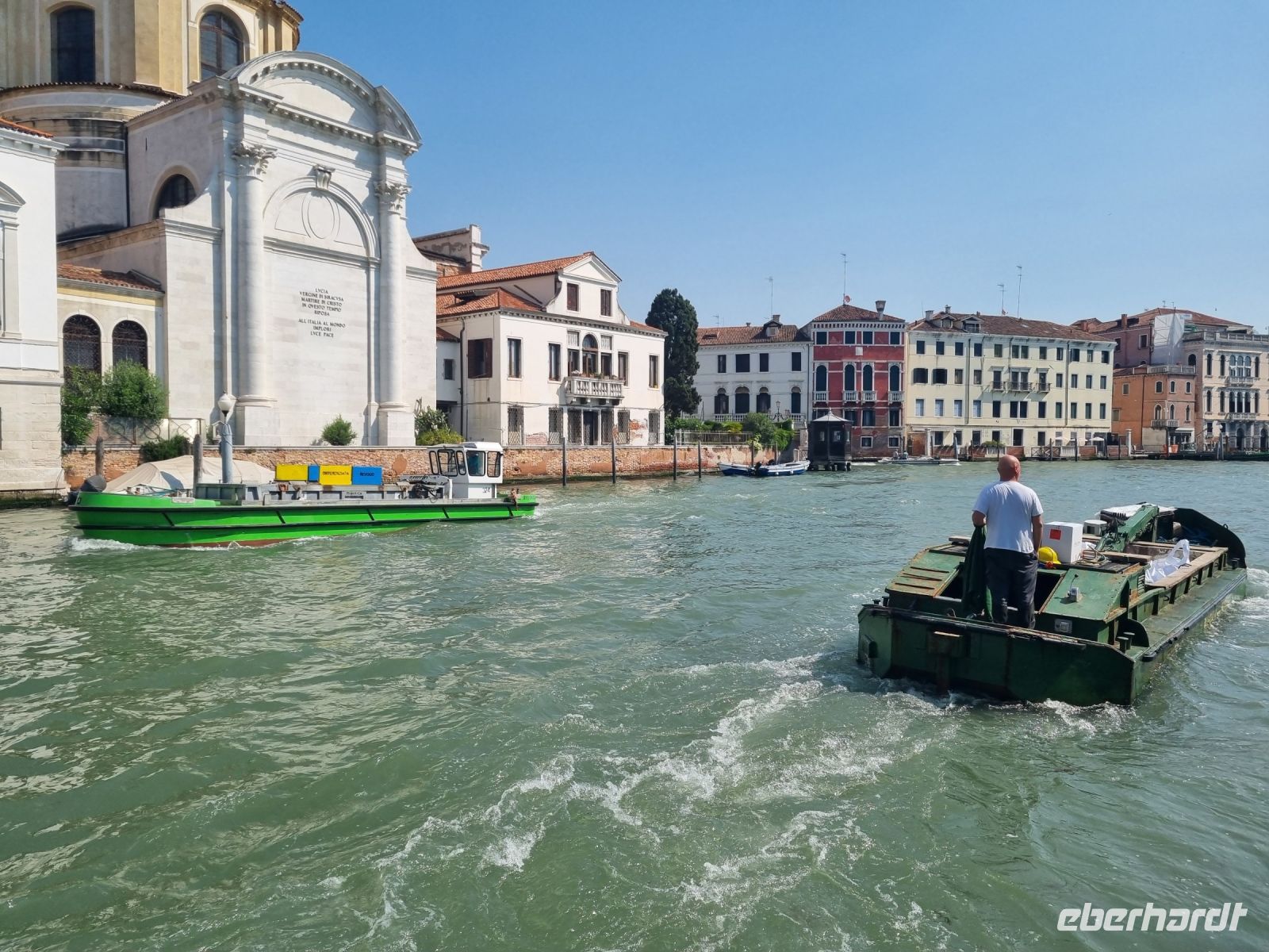 Venedig - Fahrt auf dem Canal Grande 