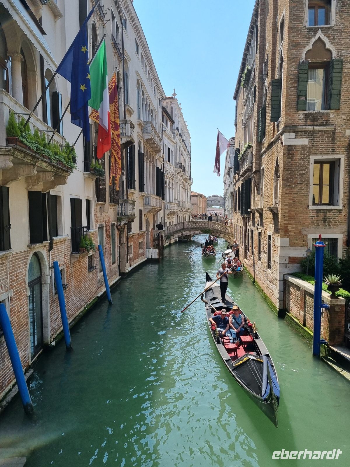Venedig - Castello-Viertel mit Seufzerbrücke