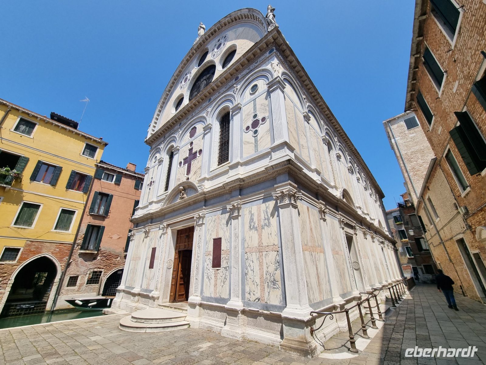 Venedig - Cannaregio-Viertel (Kirche Santa Maria dei Miracoli am Campo dei Miracoli)