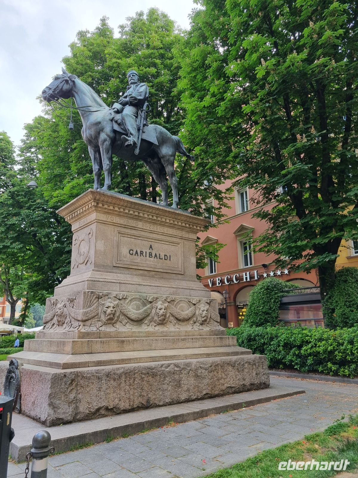 Bologna - Garibaldi-Denkmal 